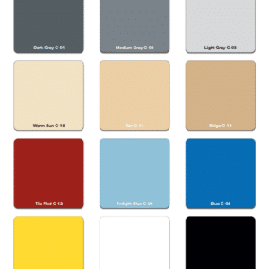 Standard Colors - Epoxy Pigments